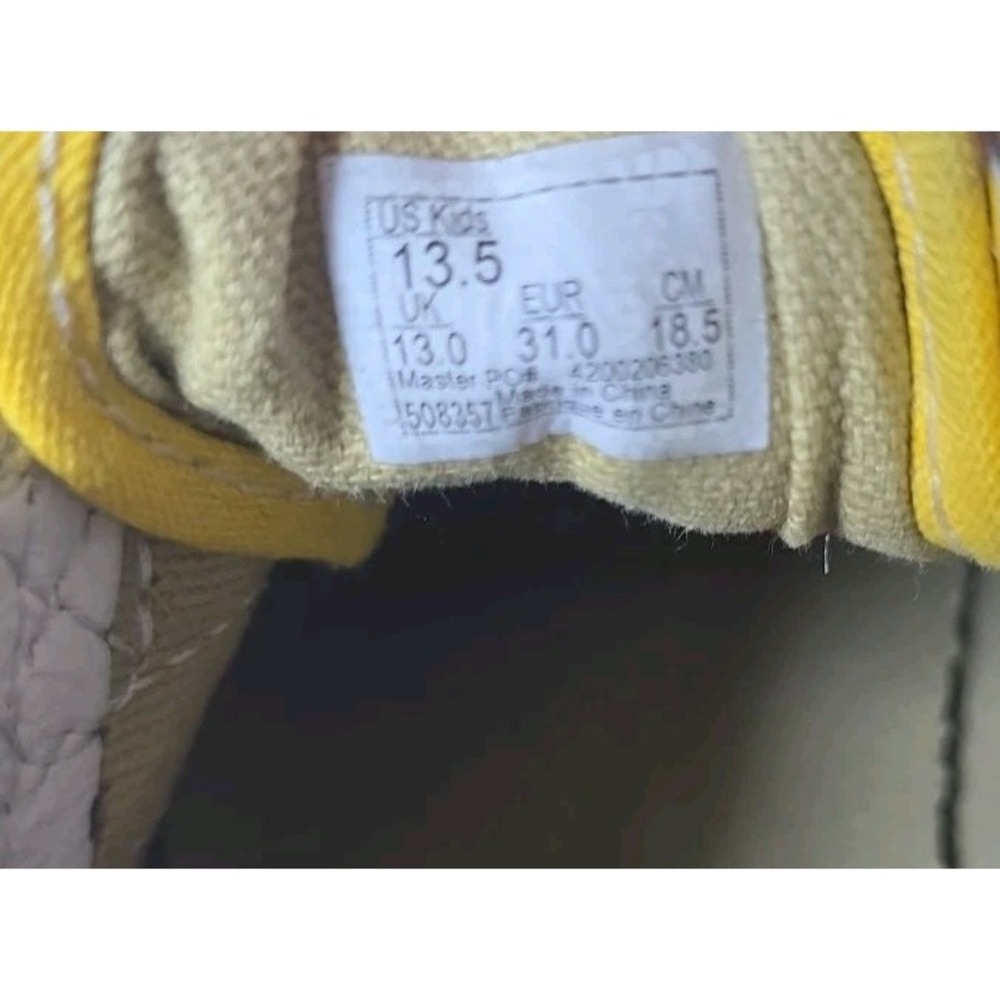 Vans Haribo Old Skool Goldbears Yellow Gummy Bear Patent Leather Kids Size 13.5 - Picture 7 of 8